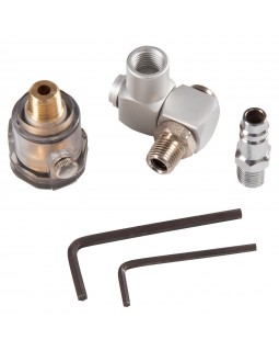 Пневмолобзик 10 мм ход полотна, 9000 ход/мин, с набором принадлежностей, 22 предмета MIGHTY SEVEN QD-foto3