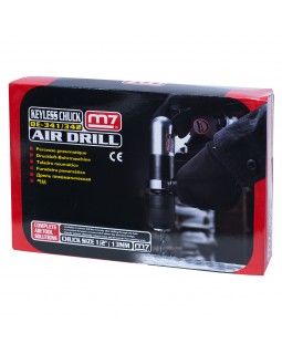 Дрель пневматическая 13 мм, 800 об/мин., реверс, быстро-зажимной патрон MIGHTY SEVEN QE-341-foto2