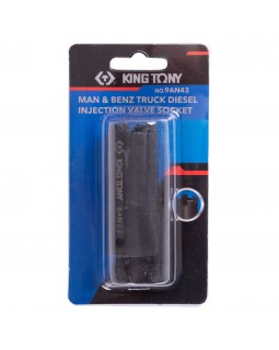 Головка для демонтажа клапана форсунок MAN, MB, Scania 1/2" KING TONY 9AN43-foto2