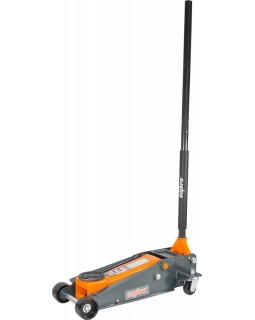 Домкрат подкатной 3 т. гаражный двухпоршневой, 133-485 мм-foto2