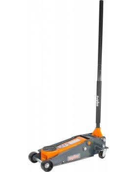 Домкрат подкатной 3 т. гаражный двухпоршневой, 133-485 мм-foto2