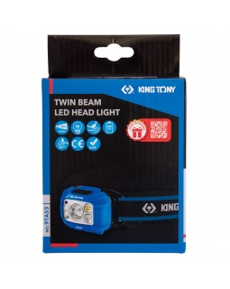 Фонарь светодиодный, налобный, 1 Led COB, 3,7 В KING TONY 9TA53-foto4