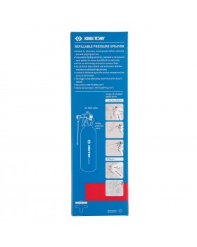 Пульверизатор технических жидкостей, алюминиевый, 600 см3 KING TONY 9TBA600-foto5