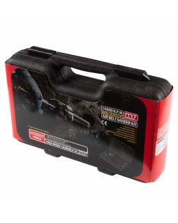 Пневматическая ленточная шлифовальная машина, 16 000 об/мин, 4 насадки, кейс MIGHTY SEVEN QB-325N-foto8