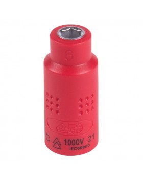 Головка торцевая диэлектрическая шестигранная 1/4", 6 мм KING TONY 2335VE06M-foto2