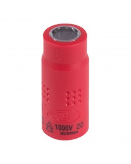 Головка торцевая диэлектрическая шестигранная 1/4", 8 мм KING TONY 2335VE08M-foto3