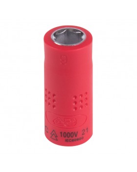 Головка торцевая диэлектрическая шестигранная 1/4", 9 мм KING TONY 2335VE09M-foto2