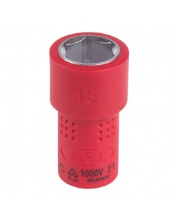 Головка торцевая диэлектрическая шестигранная 1/4", 13 мм KING TONY 2335VE13M-foto3