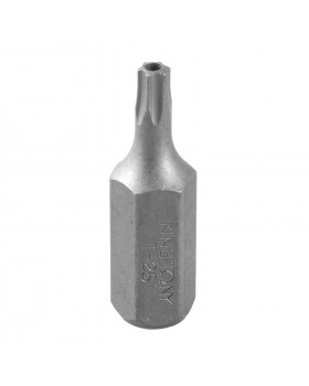 Вставка (бита) торцевая 10 мм, TORX, Т25, L = 36 мм, с отверстием KING TONY 163625U Вставка (бита) торцевая 10 мм, TORX, Т25, L = 36 мм, с отверстием KING TONY 163625U