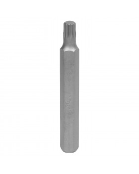 Вставка (бита) торцевая 10 мм, SPLINE, М8, L = 80мм KING TONY 168008M