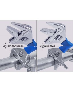 Ключ разводной 212 х 38 мм, с изменяемой губкой KING TONY 3614-08R-foto3