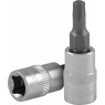 Насадка торцевая 1/4"DR с вставкой-битой TORX, T15