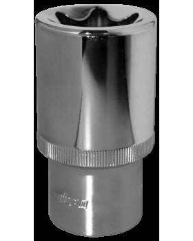 Головка торцевая глубокая 1/2"DR, внешний TORX, E12