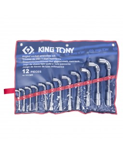 Набор торцевых L-образных ключей, 8-24 мм, 12 предметов KING TONY 1812MR
