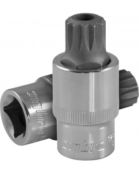 Насадка торцевая 1/2"DR с вставкой-битой TAMPERPROOF SPLINE, M16H