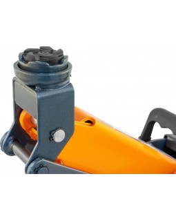 Домкрат подкатной 2.5 т. с фиксатором в кейсе, 140-387 мм-foto3