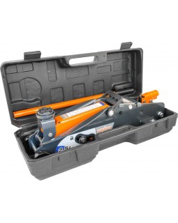 Домкрат подкатной 2.5 т. с фиксатором в кейсе, 140-387 мм-foto5