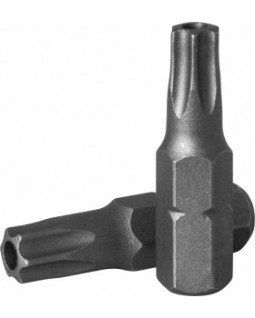 Вставка-бита 1/4"DR T-TORX, T40H, 25 мм
