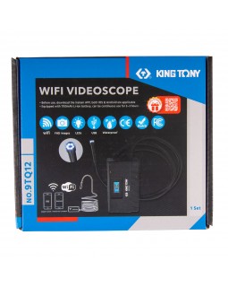 Видеоэндоскоп, Wi-Fi, 8 мм KING TONY 9TQ12-foto6