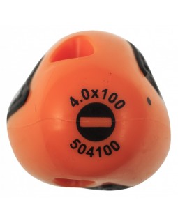 Отвертка стрежневая шлицевая BASIC, SL4х100 мм-foto2