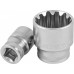 Головка торцевая SUPER TECH 1/4"DR, 13 мм,1/2",E16