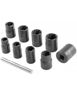 BESS3810 Набор головок торцевых спиральных для поврежденного крепежа 3/8"DR, 10-19 мм, 10 предметов-foto2