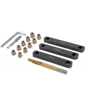 BTRK Набор инструментов для восстановления резьбы скобы тормозного суппорта, 16 предметов-foto2