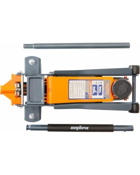 OHT233S Домкрат подкатной 3 т. гаражный двухпоршневой, с уменьшенной высотой подхвата, 75-505 мм-foto5