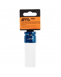 Головка торцевая ударная глубокая 1/2&quot;, 17 мм, тонкостенная, пластиковая защита AFFIX AF0064511-foto3