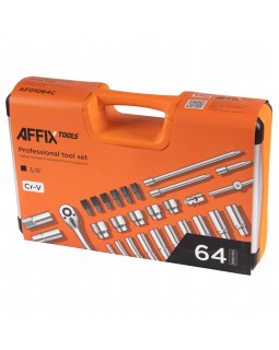 Набор инструментов универсальный, 64 предмета AFFIX AF01064C-foto12