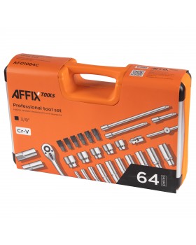 Набор инструментов универсальный, 64 предмета AFFIX AF01064C-foto12