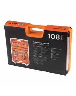 Набор инструментов универсальный, 108 предметов AFFIX AF01108C-foto15
