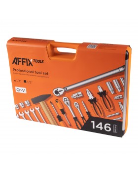 Набор инструментов универсальный, 146 предметов AFFIX AF01146C-foto5