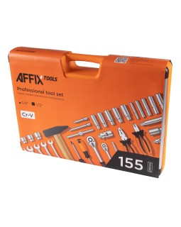 Набор инструментов универсальный, 155 предметов AFFIX AF01155C-foto9