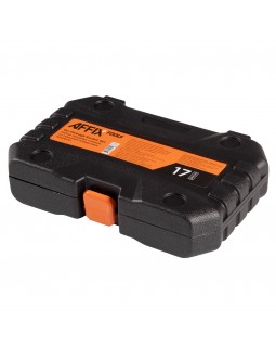 Набор торцевых головок с принадлежностями HEX 19 мм, 10-24 мм, 17 предметов AFFIX AF01917C-foto4