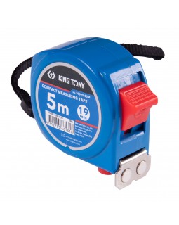 Рулетка измерительная 5 м, магнитный крюк KING TONY 79095-05M-foto4