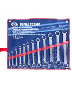 Набор накидных ключей, 6-32 мм 12 предметов KING TONY 1C12MR