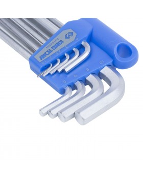 Набор Г-образных шестигранников 1,5-10 мм, с шаровым окончанием, 9 предметов KING TONY 20109MR-foto2