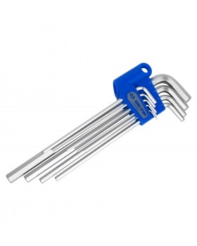 Набор Г-образных шестигранников, 1,5-10 мм, длинные, 9 предметов KING TONY 20209MR