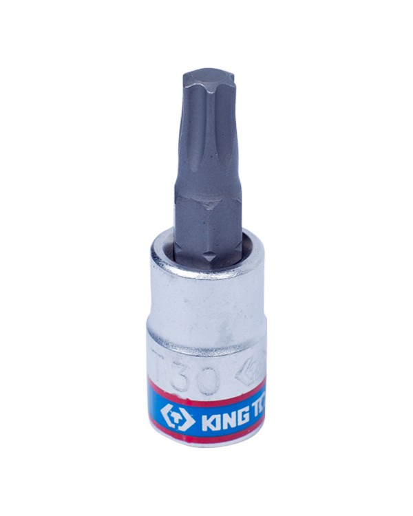 Насадка (бита) торцевая 1/4&quot;, TORX T30, L = 37 мм KING TONY 203330