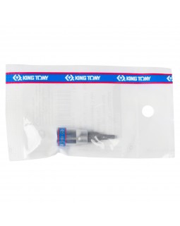 Насадка (бита) торцевая 1/4", HEX, 3 мм, L = 37 мм KING TONY 203503-foto2