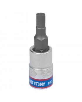 Насадка (бита) торцевая 1/4&quot;, HEX, 4 мм, L = 37 мм KING TONY 203504