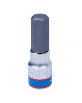 Насадка (бита) торцевая 1/4&quot;, HEX, 8 мм, L = 37 мм KING TONY 203508