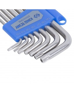 Набор Г-образных TORX, T10-T40, короткие с отверстием, 7 предметов KING TONY 20407PR-foto3