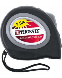 Рулетка с магнитным захватом и автостопом, в обрезиненном корпусе, 7.5 м-foto3