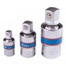 Набор карданов шаровых 1/4&quot;, 3/8&quot;, 1/2&quot;, 3 предмета KING TONY 9113PR