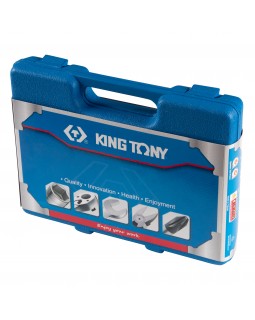 Набор комбинированных трещоточных ключей, 8-19 мм, кейс, 13 предметов KING TONY 132A13MR-foto7