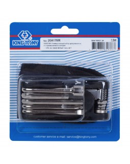 Набор инструментов для ремонта велосипедов, 17 предметов KING TONY 20A17MR-foto4