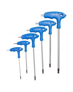 Набор Г-образных шестигранников 3-8 мм, 6 предметов KING TONY 22106MR-foto5