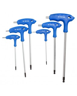 Набор Г-образных шестигранников 3-8 мм, 6 предметов KING TONY 22106MR-foto2